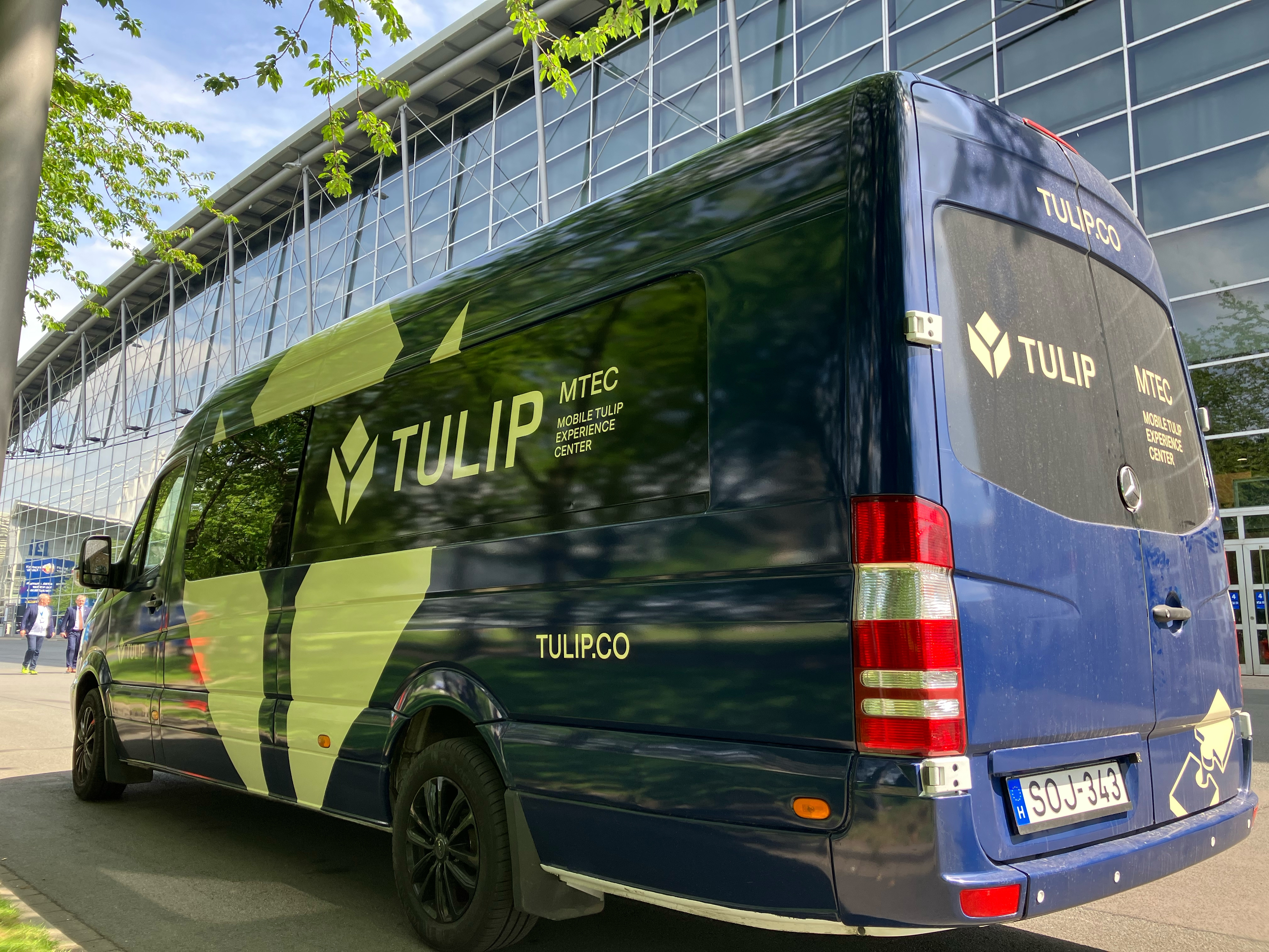 TULIP m TEC back of car original